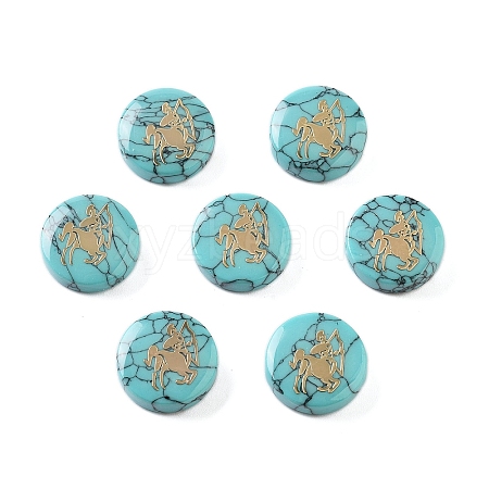 Synthetic Turquoise Beads G-F775-C02-1