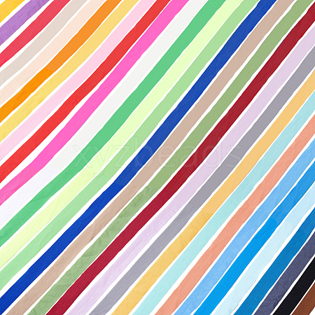 30Pcs 30 Colors Nylon Ribbons SRIB-ME0001-18C-1