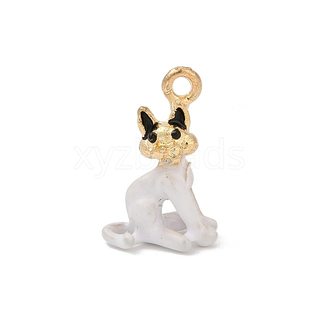 Alloy Enamel Pendants PALLOY-R160-01G-02-1