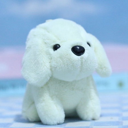 Cute Cloth Plush Dog Pendant Decorations PW-WG4C407-02-1