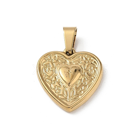 304 Stainless Steel Pendants SA-CBA34D4-01B-G-1