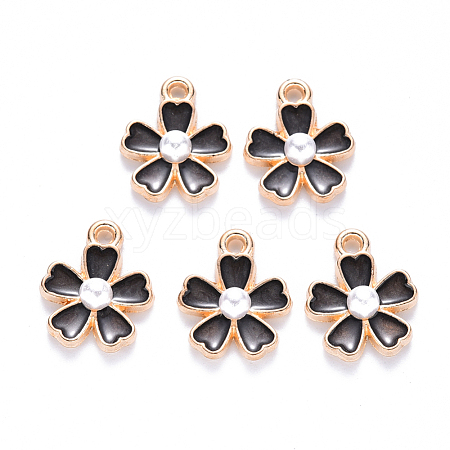 Alloy Enamel Charms X-ENAM-N054-028D-1