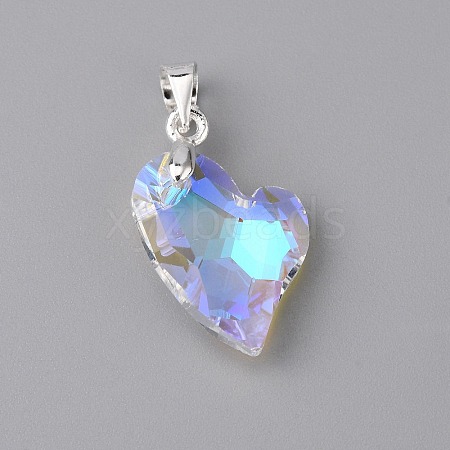 Electroplate Glass Pendants FIND-TAC0009-67S-01-1