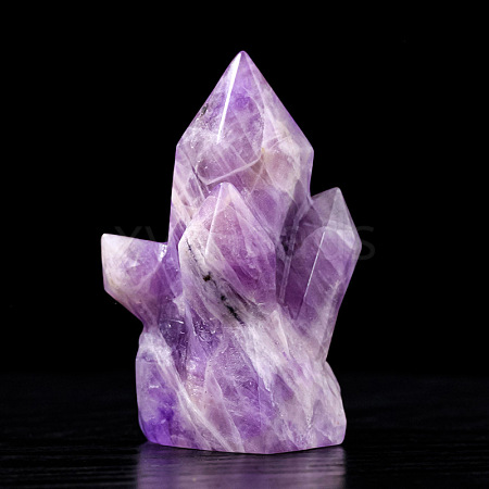 Natural Amethyst Pillar Sculpture PW-WG85EDA-04-1