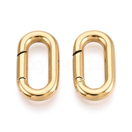 304 Stainless Steel Spring Gate Rings STAS-N115-71G-1