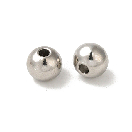 Non-Tarnish 304 Stainless Steel Beads X-STAS-N009-10-1