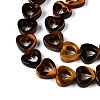 Natural Tiger Eye Beads Strands G-N342-91-3