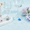 SUNNYCLUE DIY Blank Wine Glass Charm Making Kit DIY-SC0023-79B-4