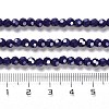 Electroplate Opaque Glass Beads Strands LS-EGLA-A035-P4mm-A09-4