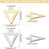 100Pcs 2 Colors 201 Stainless Steel Charms STAS-UN0030-50-5