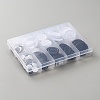 100Pcs 2-Hole Resin Buttons BUTT-WH20005-08A-2
