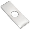 Rectangle Stainless Steel Faucet Hole Covers STAS-WH20001-18B-P-1
