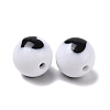 Two-Tone Acrylic Beads OACR-U003-02C-2