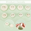 AHADERMAKER 16Pcs 8 Style Rubber Drain Stoppers AJEW-GA0006-83-3