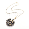 European Bohemian Style Pop Pendant Necklaces NJEW-I233-04G-2