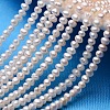Potato Natural Cultured Freshwater Pearl Beads Strands X-PEAR-E007-3.5-4mm-1