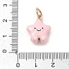 Alloy Enamel Pendants LS-AL-CBA68FA-01B-G-3
