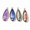 Natural Freshwater Shell Pendants X-SHEL-R047-03-2