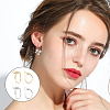 DICOSMETIC 40Pcs 4 Style Brass Leverback Earring Findings KK-DC0002-15-3