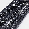 Electroplate Non-magnetic Synthetic Hematite Beads Strands G-J172-2x2mm-04-1