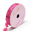 Glitter Powder Polyester Ribbons X-SRIB-S048-04C-1