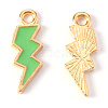 Alloy Enamel Pendants X-ENAM-N054-025G-2