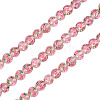 1 Strand Handmade Glod Sand Lampwork Beads Strands LAMP-TA0002-09A-3