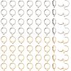  120Pcs 2 Style 304 Stainless Steel Leverback Earring Findings STAS-NB0001-54-1