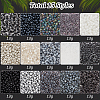   195G 15 Styles Glass Seed Beads SEED-PH0001-95-4