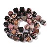 Natural Rhodonite Beads Strands G-B125-O07-01-3