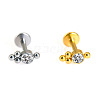 316L Surgical Stainless Steel & G23 Titanium Crystal Rhinestone Labrets for Women Men WG3A239-46-1