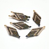 MIYUKI & TOHO Handmade Japanese Seed Beads Links SEED-E004-B14-2