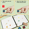 Square Wooden Stamps DIY-WH0546-003-3