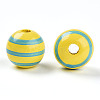 Easter Theme Printed Wood Beads WOOD-T032-22N-2