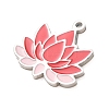 304 Stainless Steel with Red Enamel Pendants SA-CBA061A-05P-2