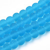 Transparent Glass Beads Strands GLAA-T032-T6mm-MD06-1