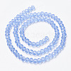 Glass Beads Strands EGLA-A034-T1mm-D14-2