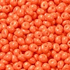 6/0 Opaque Baking Paint Glass Seed Beads SEED-M012-02A-05-3