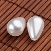 Teardrop Acrylic Imitation Pearl Beads X-OACR-O002-2462-2