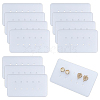 12Pcs 10-Hole Acrylic Earring Display Cards EDIS-OC0001-10A-1