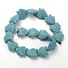 Natural Lava Rock Beads Strand G-D027A-M-2