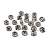 Brass Rhinestone Spacer Beads X-RB-A014-Z8mm-01B-NF-3
