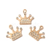 Alloy Rhinestone Pendants ALRI-Q236-07LG-3