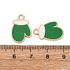 Christmas Alloy Enamel Pendants ENAM-K080-01C-G-3