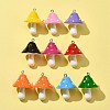 10Pcs Resin Pendants RESI-FS0001-62-2