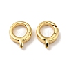 Brass Spring Gate Rings KK-J301-08G-1