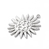 304 Stainless Steel Pendants STAS-S163-08C-P-2