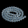 Imitation Jade Glass Beads Stands EGLA-A035-J10mm-D06-3