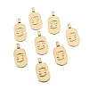 Brass Pendants KK-O140-20G-10-1