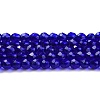 Transparent Glass Beads Strands X-GLAA-H021-04-09-2